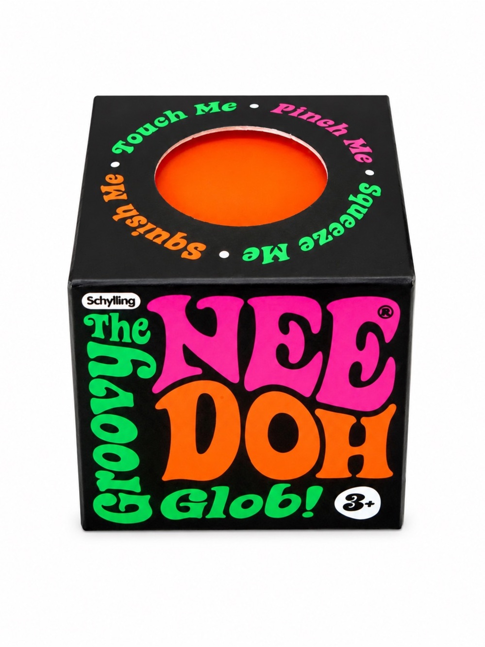 TEENIE NeeDoh Groovy Glob - Orange